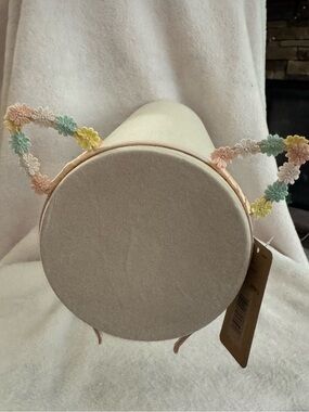 Haia Accessories Pastel Floral Cat Ear Headband - Pink, Yellow, Green